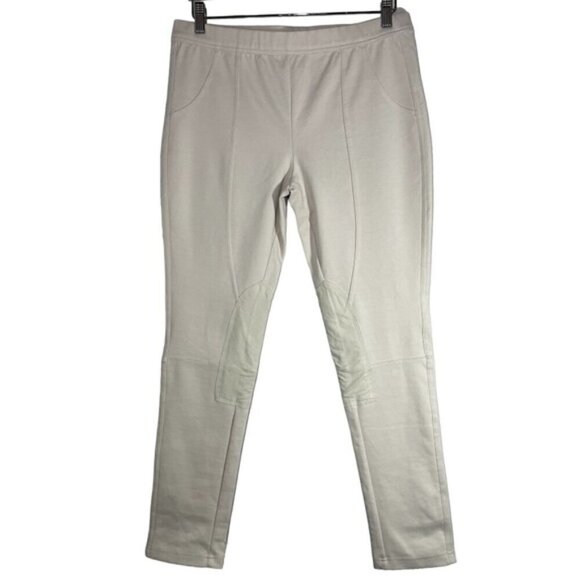 Free People Cream Moto Leggings size L - Picture 1 of 7